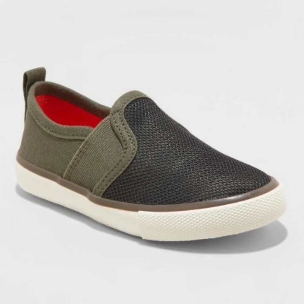 Cat & Jack slip-on toddler boy shoes, size 5